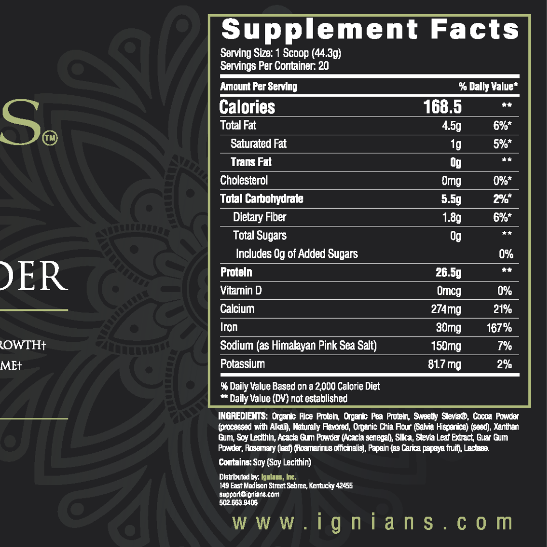 Organic Plant-Based Protein Powder